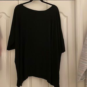 Eileen Fisher Drop Shoulder Short Sleeve Top